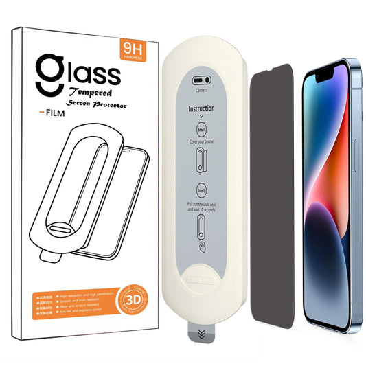 YOUPECK 2 Pack for iPhone 13/13 Pro/16e/iPhone 14, Tempered Glass Screen Protector