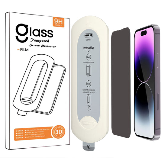 YOUPECK 2 Pack for iPhone 14 Pro 6.1 Inch 2022, Tempered Glass Screen Protector