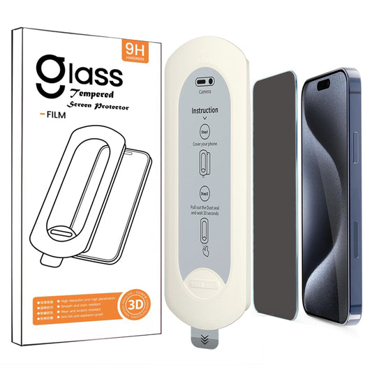 YOUPECK 2 Pack for iPhone 15 Pro Max 6.7", Tempered Glass Screen Protector