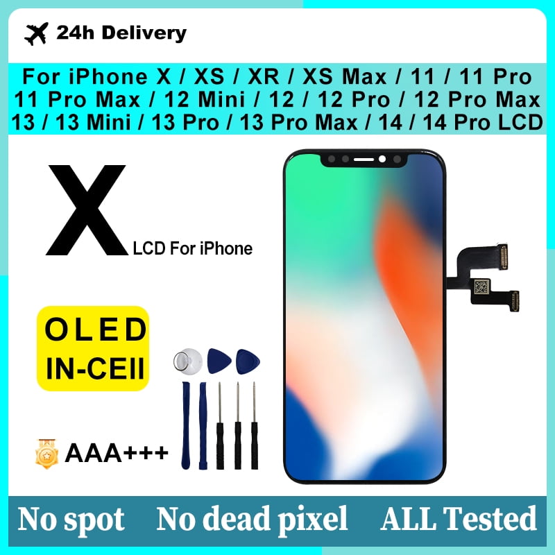 YOUPECK OLED  Screen Replacement For iPhone X XR 1 11 Pro 12 Pro Max Screen Assembly Kits