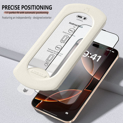 YOUPECK 2 Pack Auto-Alignment OneTouch films for iPhone 11 Pro Max/XS Max, Tempered Screen Protector